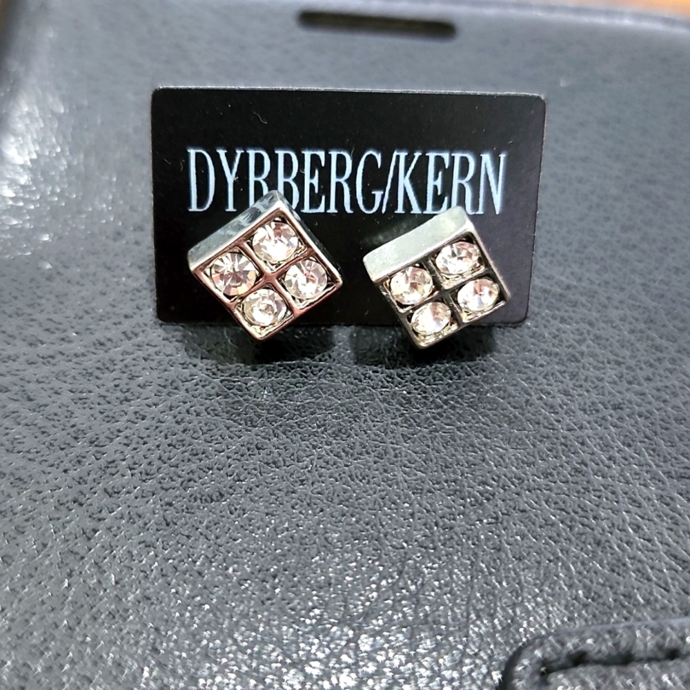 Dyrberg/Kern Swarovski Crystal Earrings